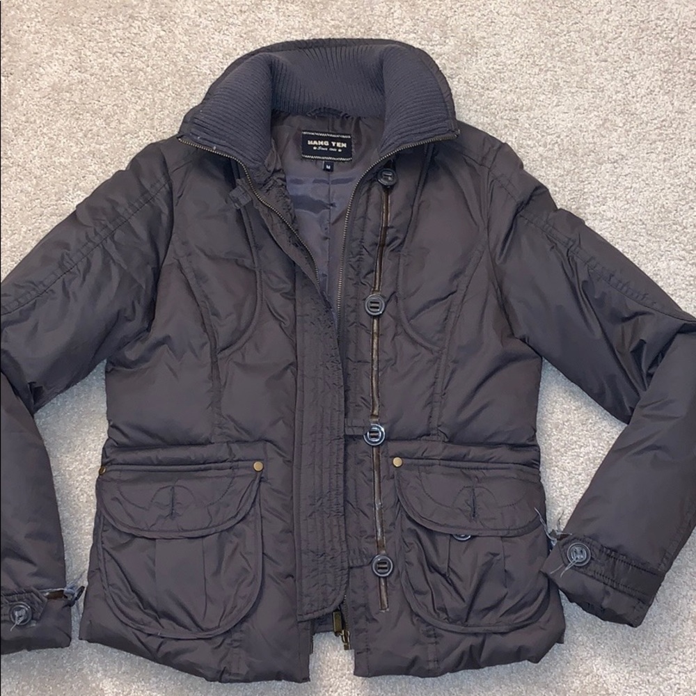 ✨FREE✨ Charcoal gray coat